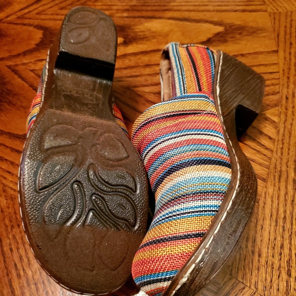 b.o.c  Born Concept  Slip on Clogs Striped - Picture 6 of 7